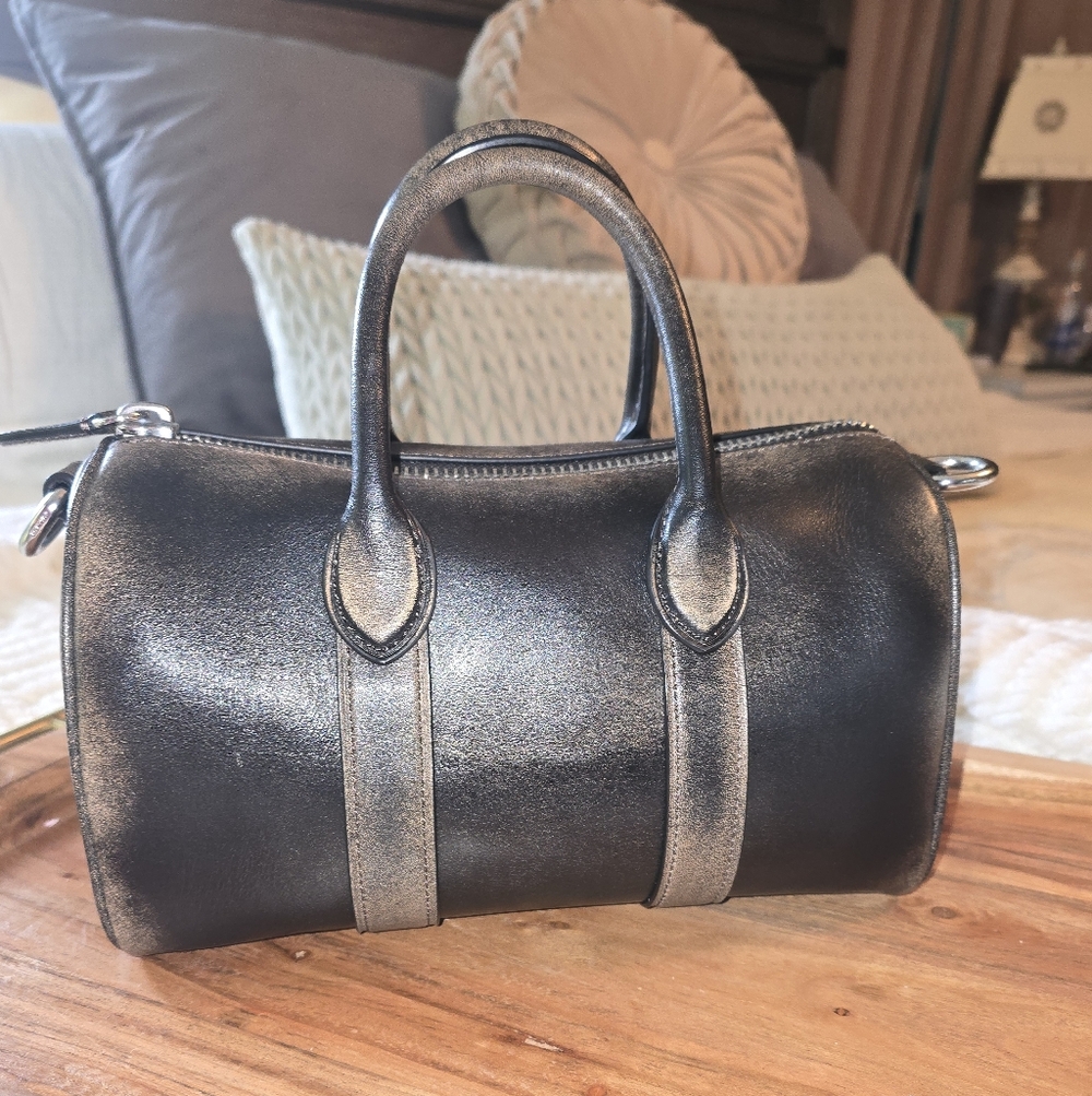 Coach Compass 25 In Loved Leather - Picture 2 of 7